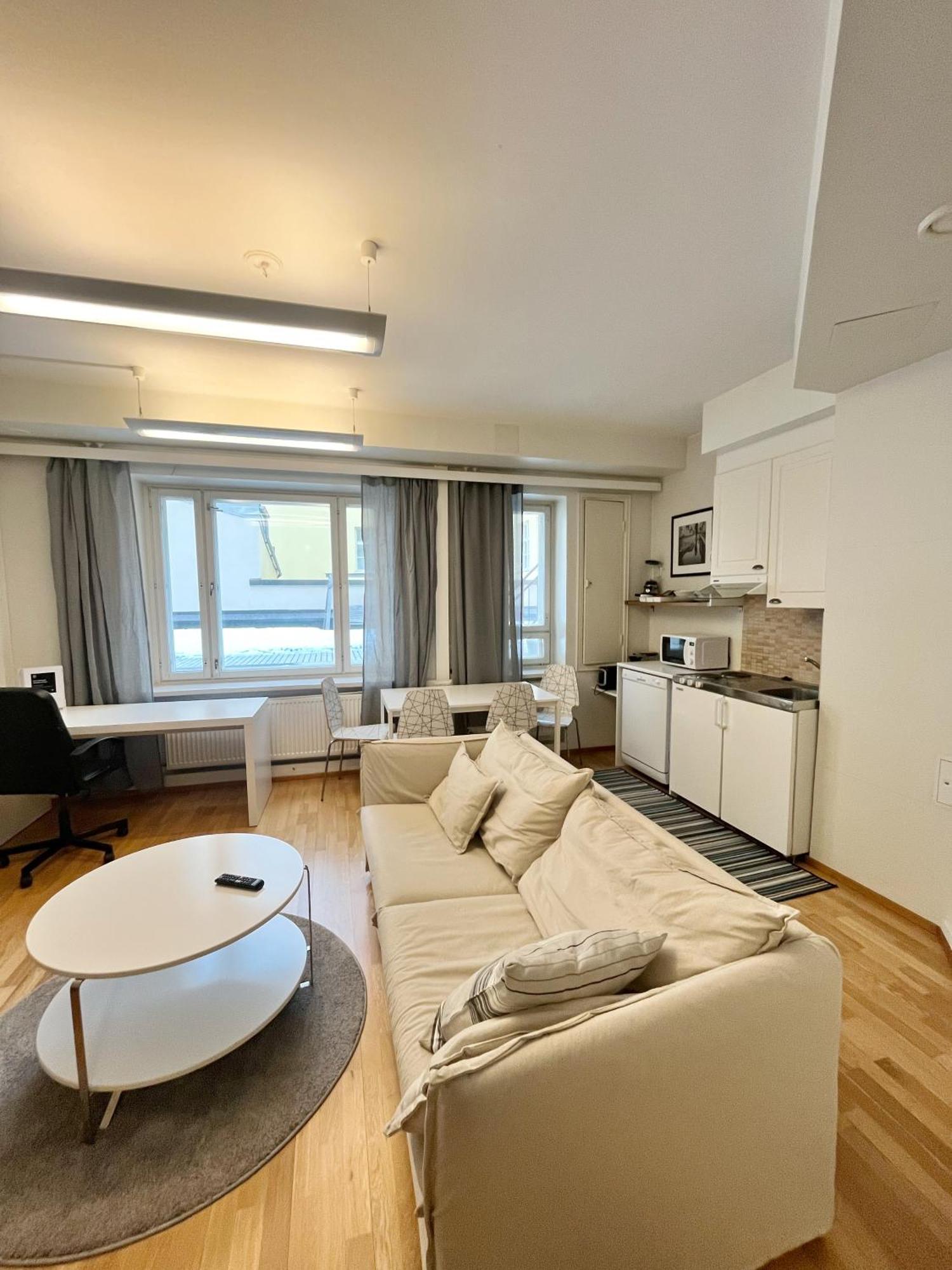 Kotimaailma Apartments Kamppi - 1Br For 3 Persons Helsinki Bagian luar foto